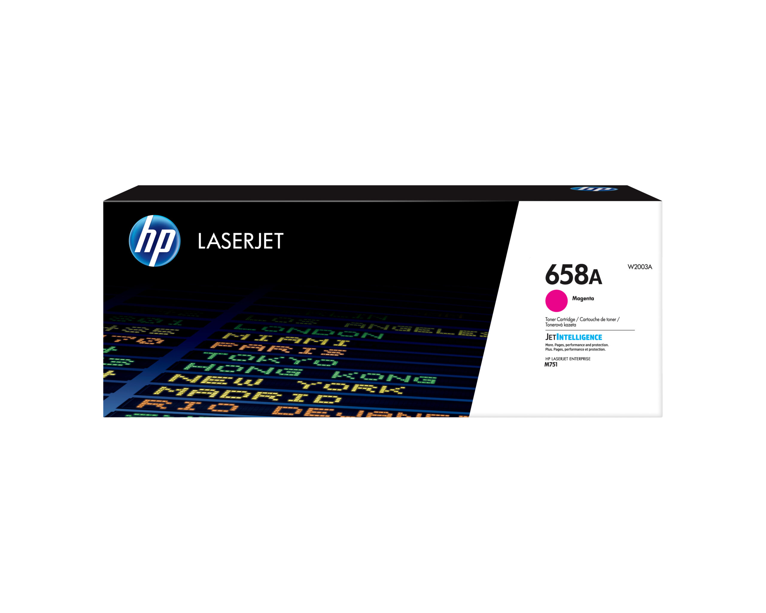 HP 658A originele magenta LaserJet tonercartridge