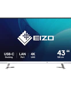 EIZO FlexScan EV4340X-WT computer monitor 108 cm (42.5") 3840 x 2160 Pixels 4K Ultra HD LCD Wit