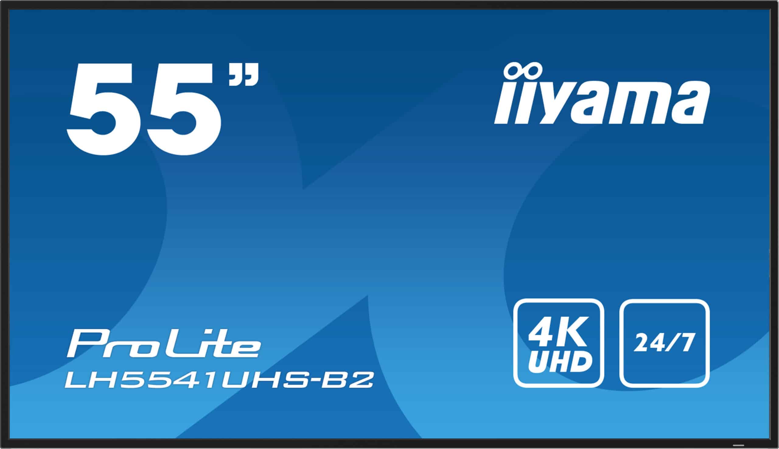 iiyama LH5541UHS-B2 beeldkrant Kiosk-ontwerp 138,7 cm (54.6") LCD 500 cd/m² 4K Ultra HD Zwart Type processor 24/7 - Afbeelding 2