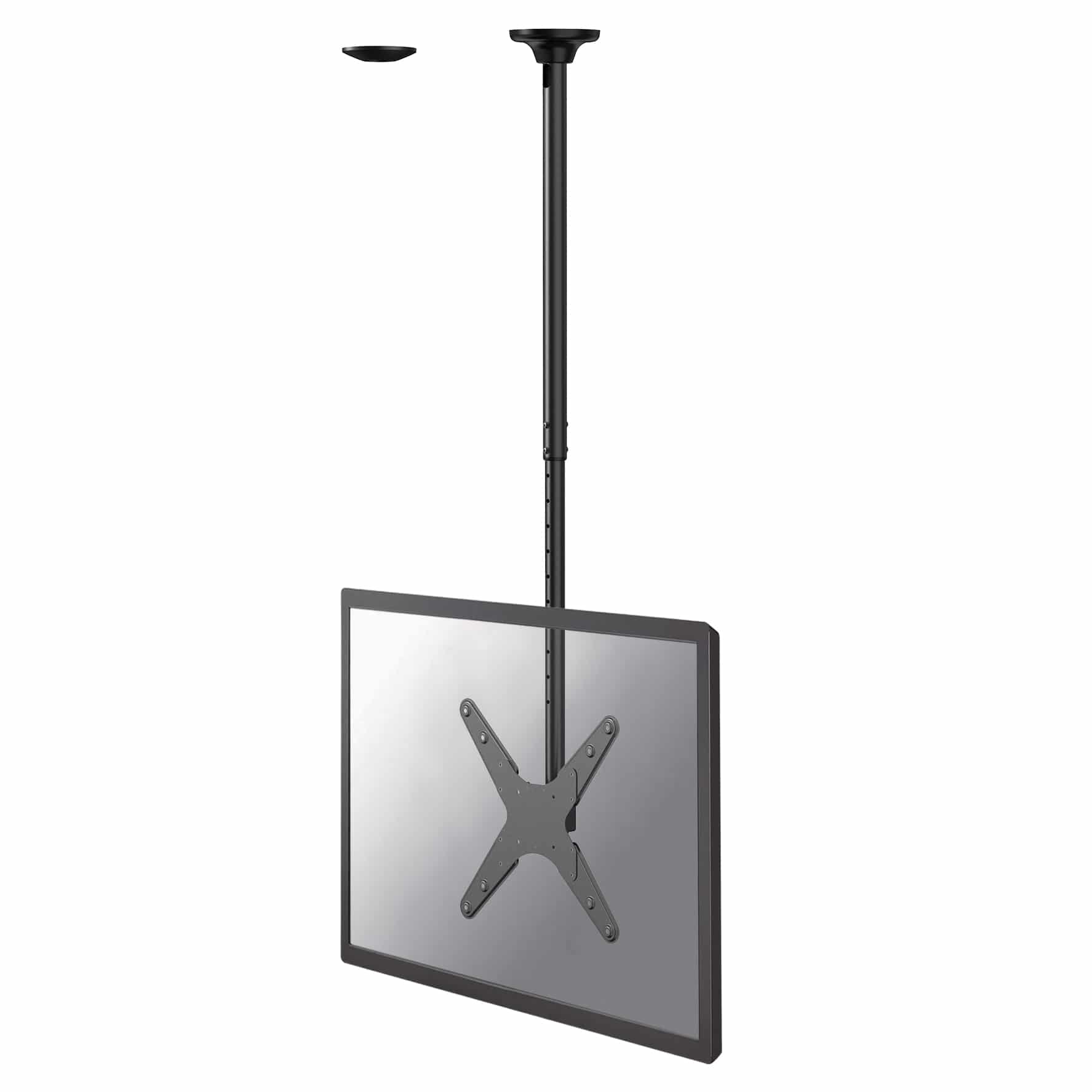 Neomounts FPMA-C340BLACK Monitor/TV-beugel plafond 32-75" - h 106-156 cm