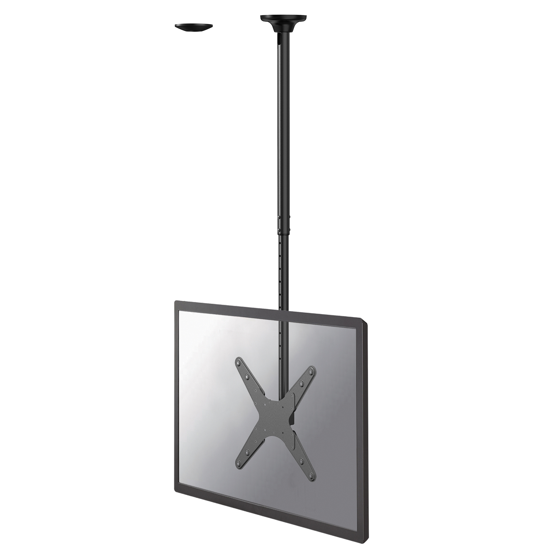 Neomounts FPMA-C340BLACK Flat Screen Ceiling Mount, 32-75", 50 kg, 100x100/ 400x400 mm, B