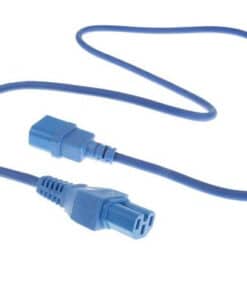 ACT Netsnoer C14 - C15 blauw 2 m - Afbeelding 2