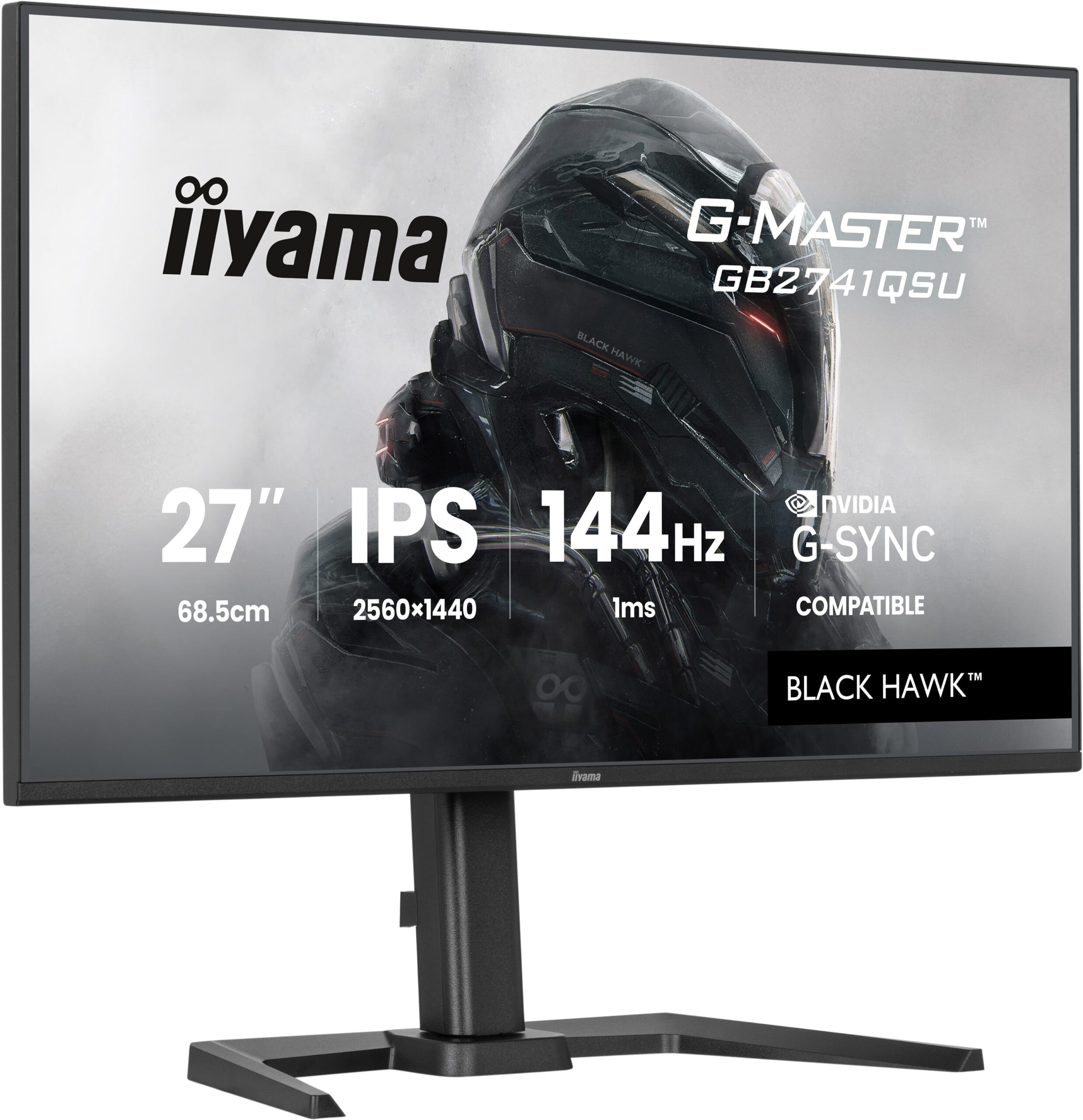 iiyama G-MASTER GB2741QSU-B1 computer monitor 68,6 cm (27") 2560 x 1440 Pixels 4K Ultra HD LED Zwart - Afbeelding 4