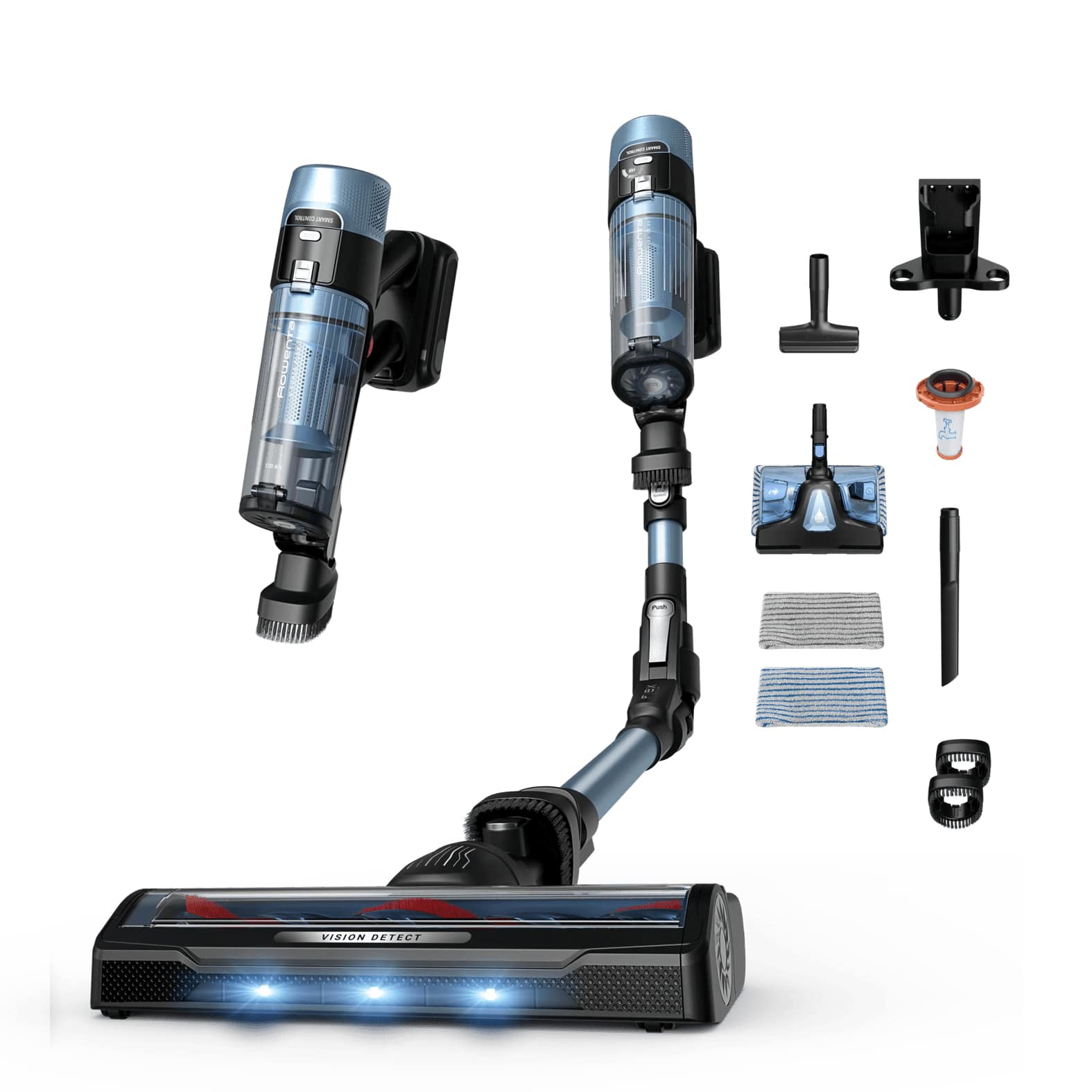 Rowenta X-Force Flex 10.80 Allergy Aqua Steelstofzuiger RH7AC1E0