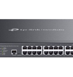 TP-Link Omada SG3428XMPP netwerk-switch Managed L2+ Gigabit Ethernet (10/100/1000) Power over Ethernet (PoE) 1U Zwart