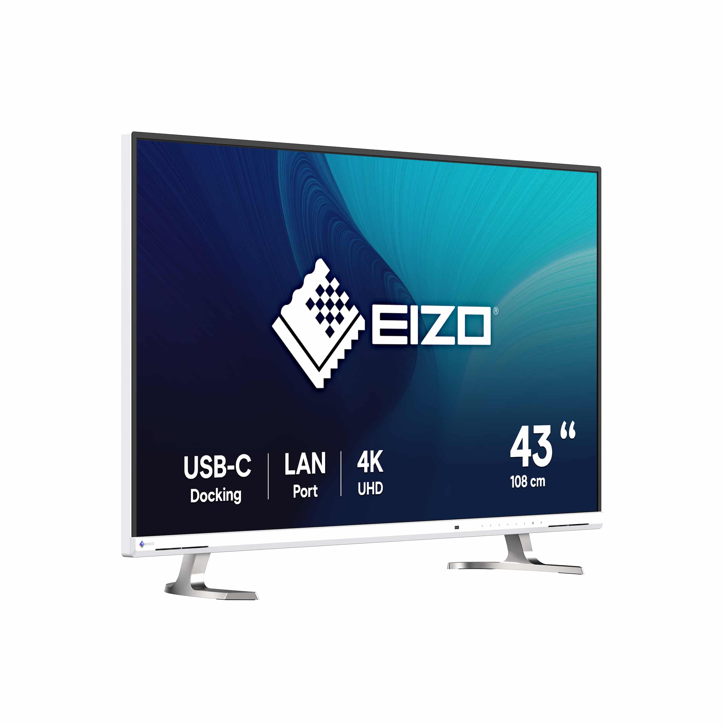 EIZO FlexScan EV4340X-WT computer monitor 108 cm (42.5") 3840 x 2160 Pixels 4K Ultra HD LCD Wit - Afbeelding 8
