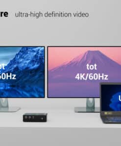 i-tec Thunderbolt5 Quattro Display Docking Station, 5x USB, 2.5 GLAN + Power Delivery 140W - Afbeelding 5