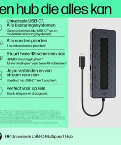 HP Universal USB-C Multiport Hub - Afbeelding 5