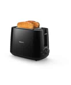 Philips Daily Collection HD2581/90 Broodrooster - 2 sneetjes, brede opening, zwart