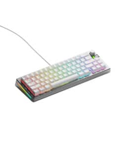 Glorious Gaming GMMK 3 PRO 65% Prebuilt toetsenbord Gamen USB QWERTY Amerikaans Engels Zilver