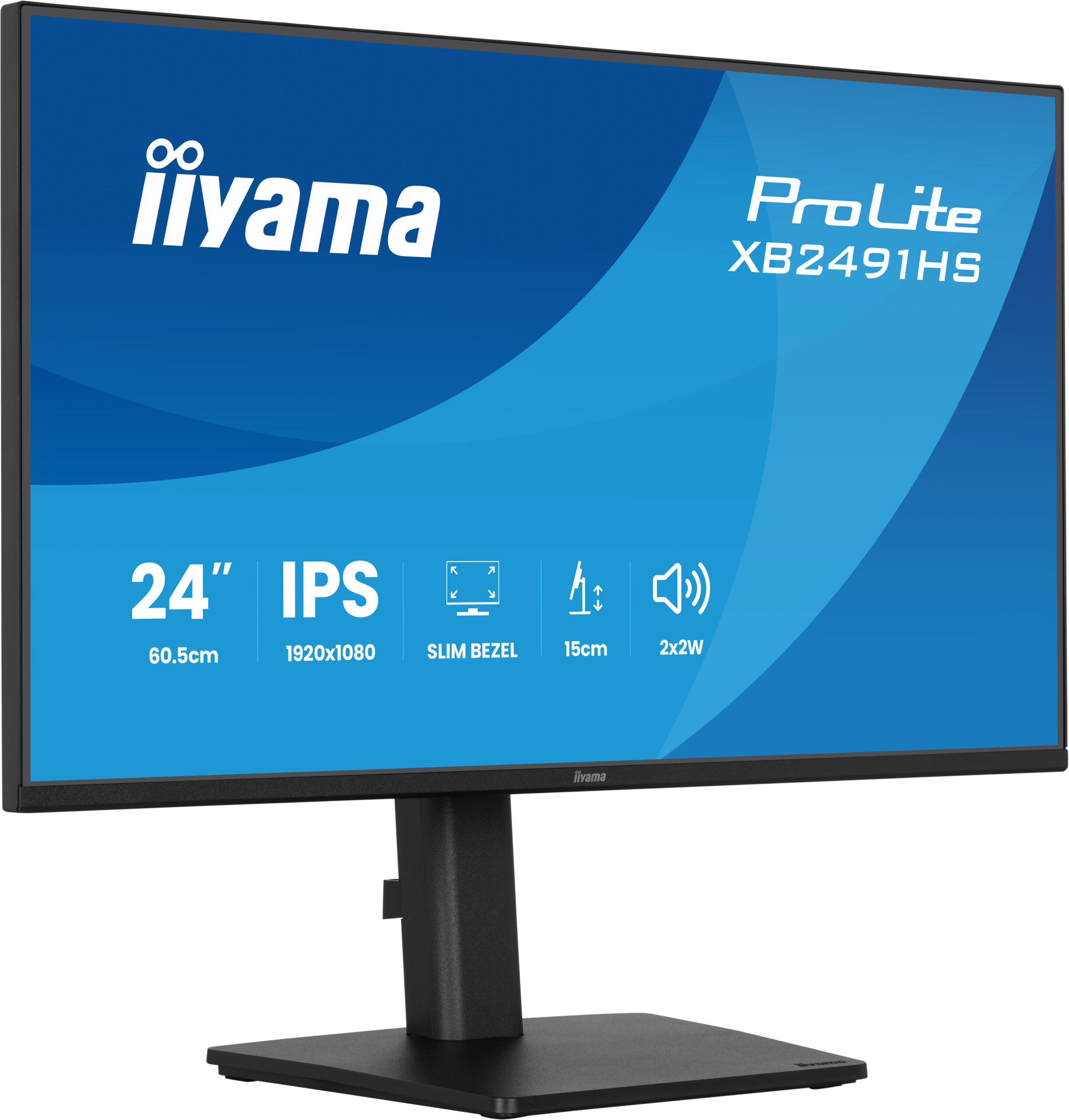 iiyama ProLite XB2491HS-B1 computer monitor 60,5 cm (23.8") 1920 x 1080 Pixels Full HD LCD Zwart - Afbeelding 5