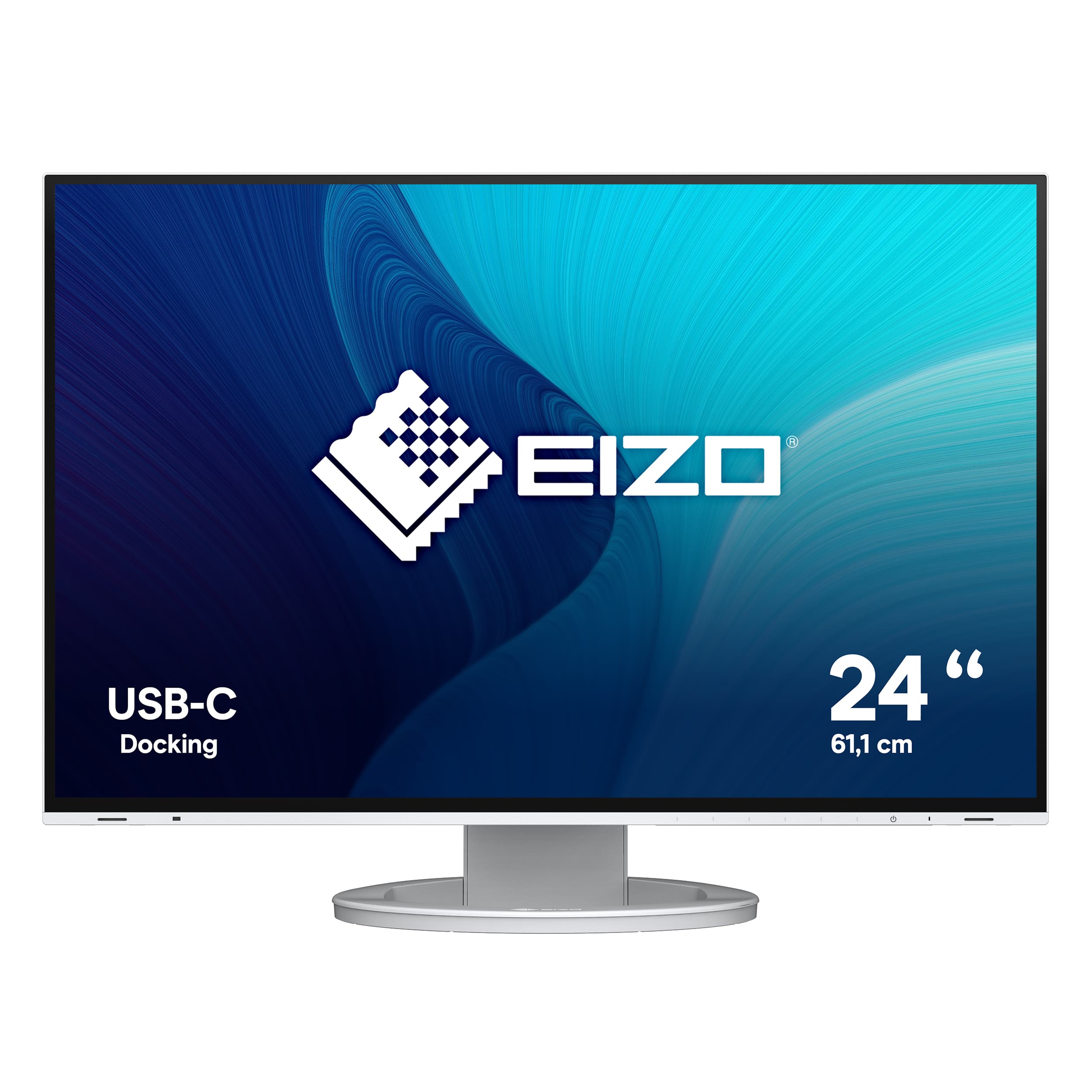 EIZO FlexScan EV2485-WT computer monitor 61,2 cm (24.1") 1920 x 1200 Pixels WUXGA LCD Wit
