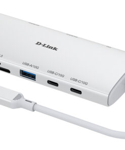 D-Link DUP-A01 interface hub USB 3.2 Gen 1 (3.1 Gen 1) Type-C 10000 Mbit/s Wit - Afbeelding 2