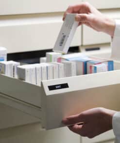 DYMO originele D1 labels | Witte Tekst op Zwart Label | 12 mm x 7 m | zelfklevende etiketten voor de LabelManager labelprinter - Afbeelding 2