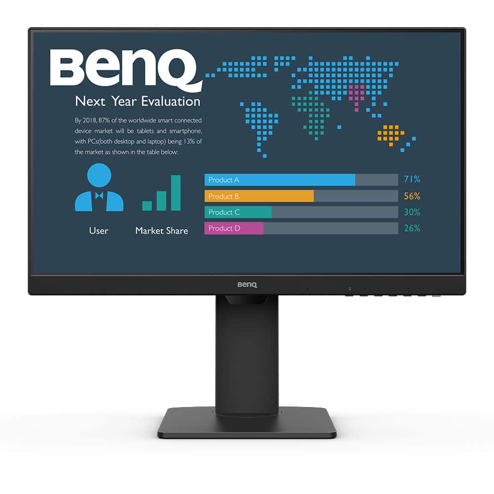 BenQ BL2486TC computer monitor 60,5 cm (23.8") 1920 x 1080 Pixels Full HD Zwart