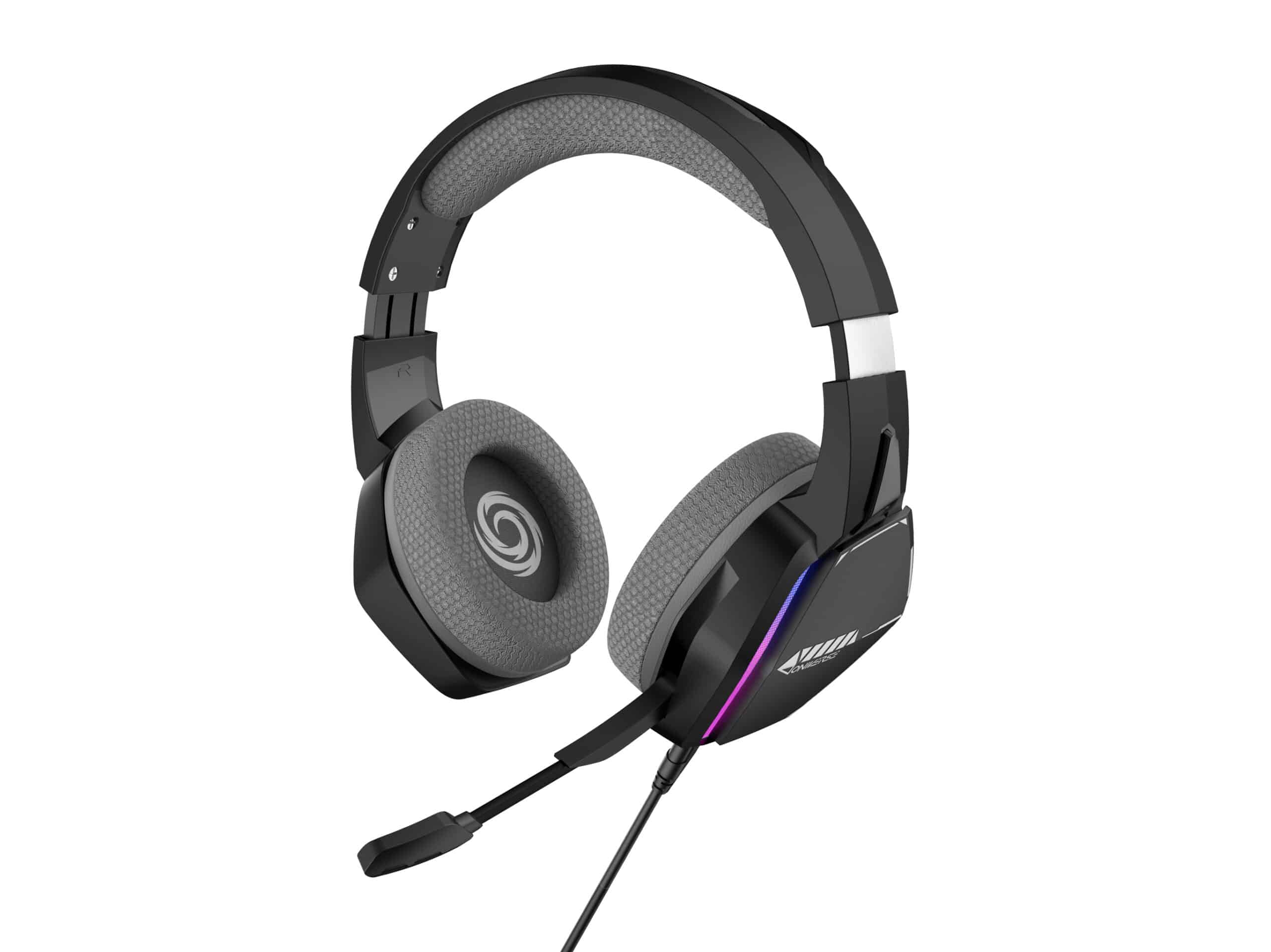 Oniverse Nebula Headset Bedraad Hoofdband Gamen USB Type-A Zwart - Afbeelding 4