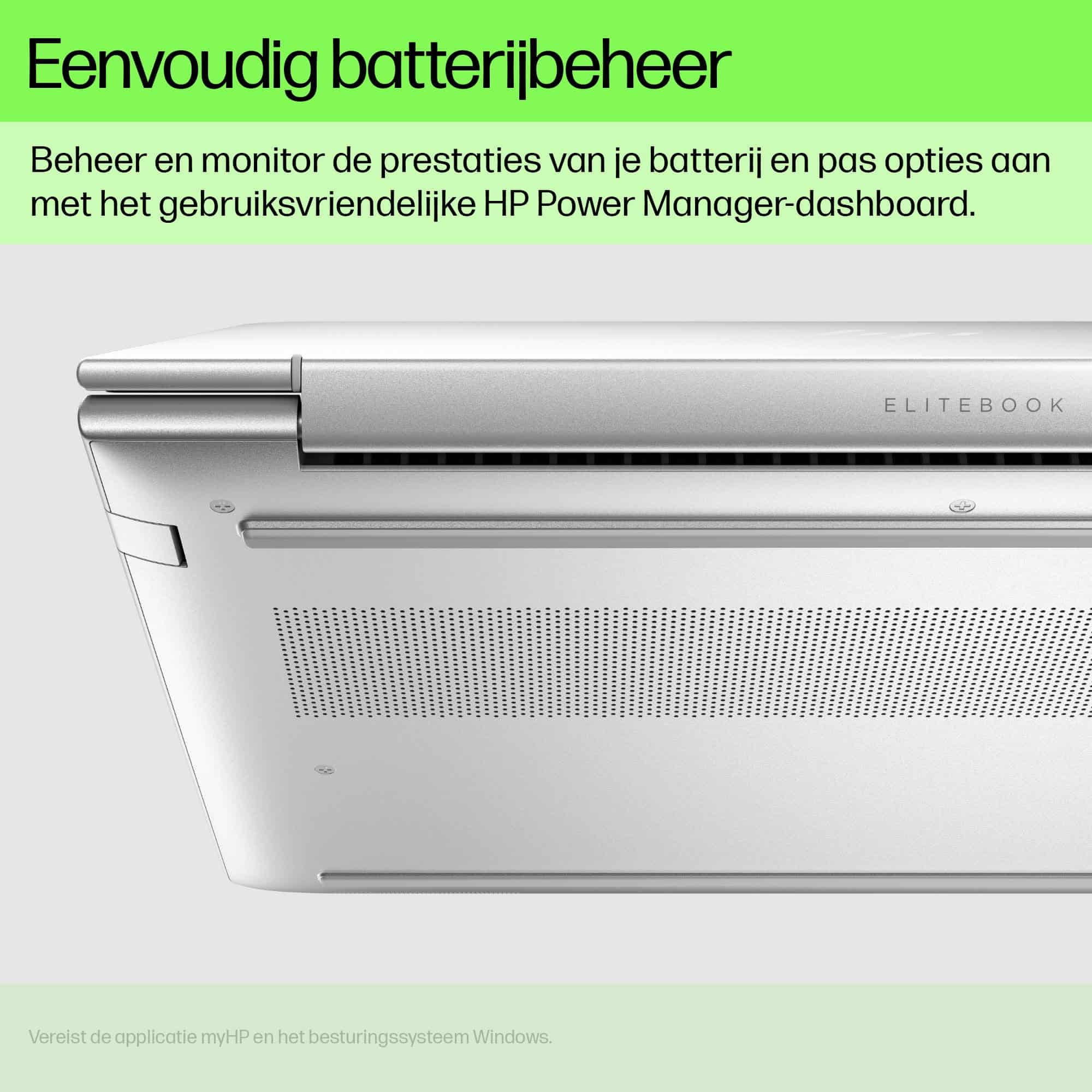 HP EliteBook 660 G11 Intel Core Ultra 5 125U Laptop 40,6 cm (16") WUXGA 16 GB DDR5-SDRAM 512 GB SSD Wi-Fi 6E (802.11ax) Windows 11 Pro AI PC Zilver - Afbeelding 6