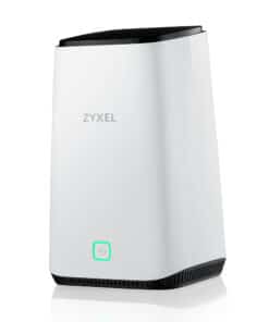 Zyxel FWA510 draadloze router Multi-Gigabit Ethernet Tri-band (2.4 GHz / 5 GHz / 5 GHz) 5G Zwart, Wit