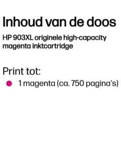 HP 903XL originele high-capacity magenta inktcartridge - Afbeelding 2