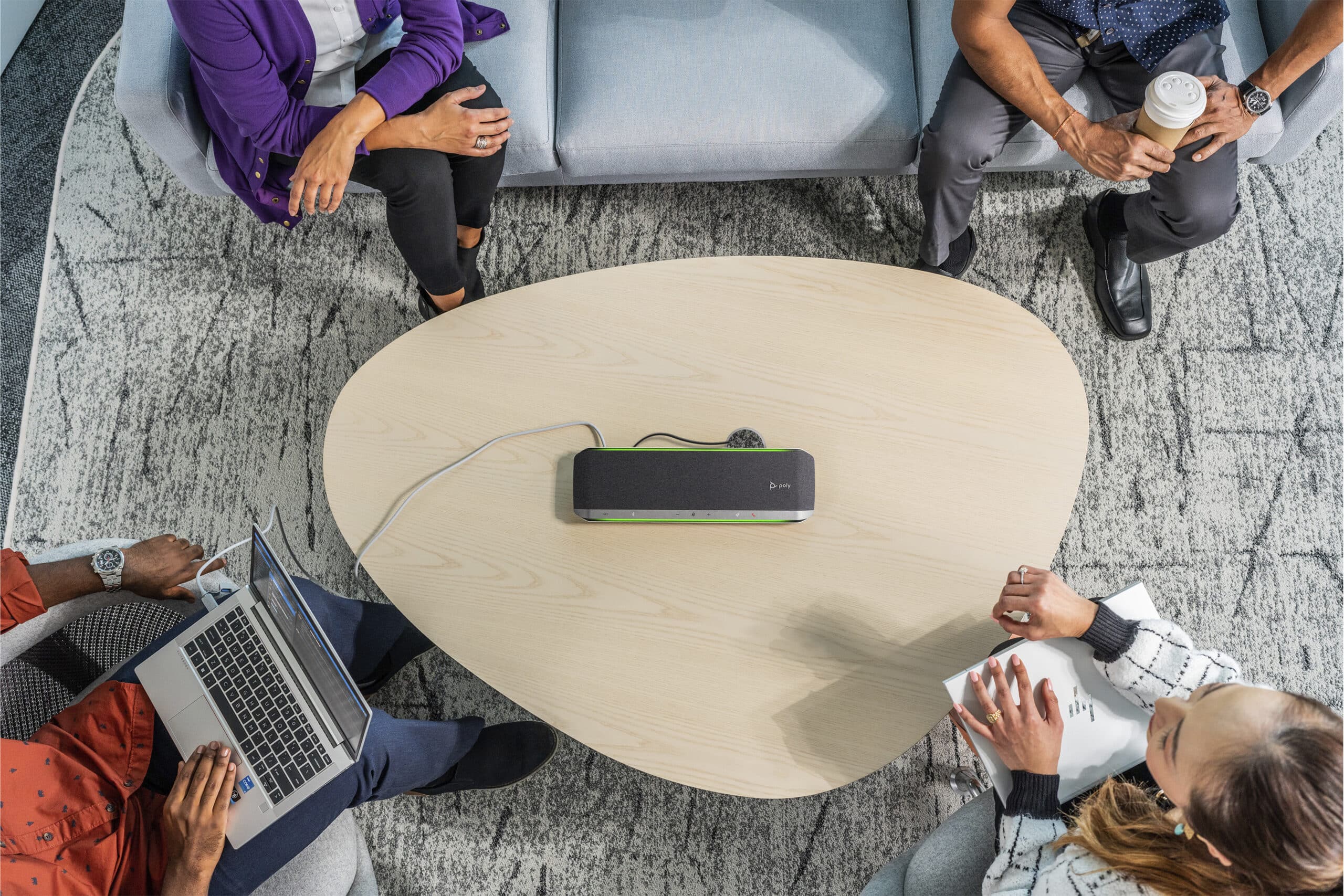 HP Poly Sync 60 Microsoft Teams Certified Speakerphone - Afbeelding 2