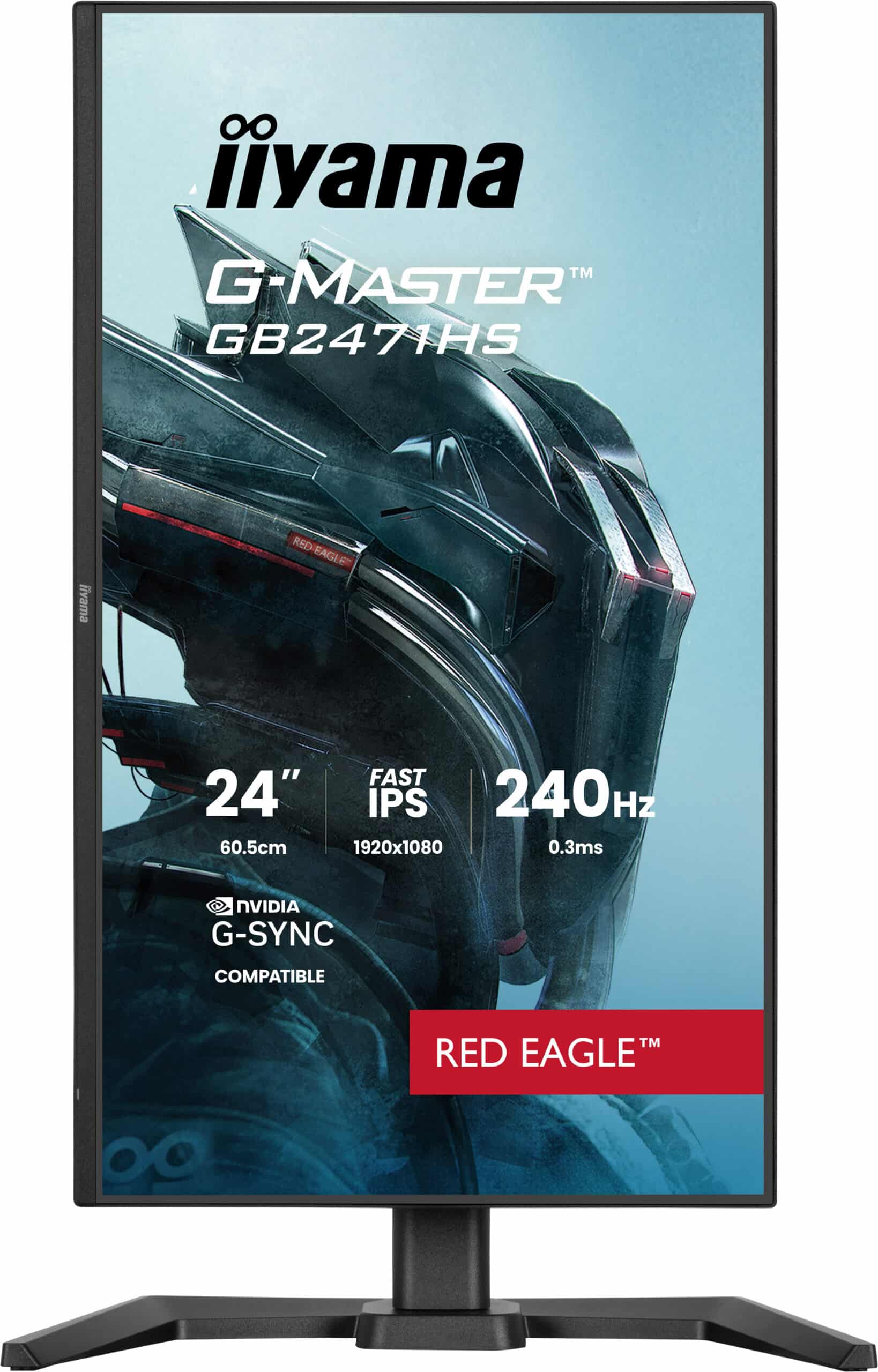 iiyama G-MASTER GB2471HS-B1 computer monitor 60,5 cm (23.8") 1920 x 1080 Pixels Full HD Zwart - Afbeelding 2