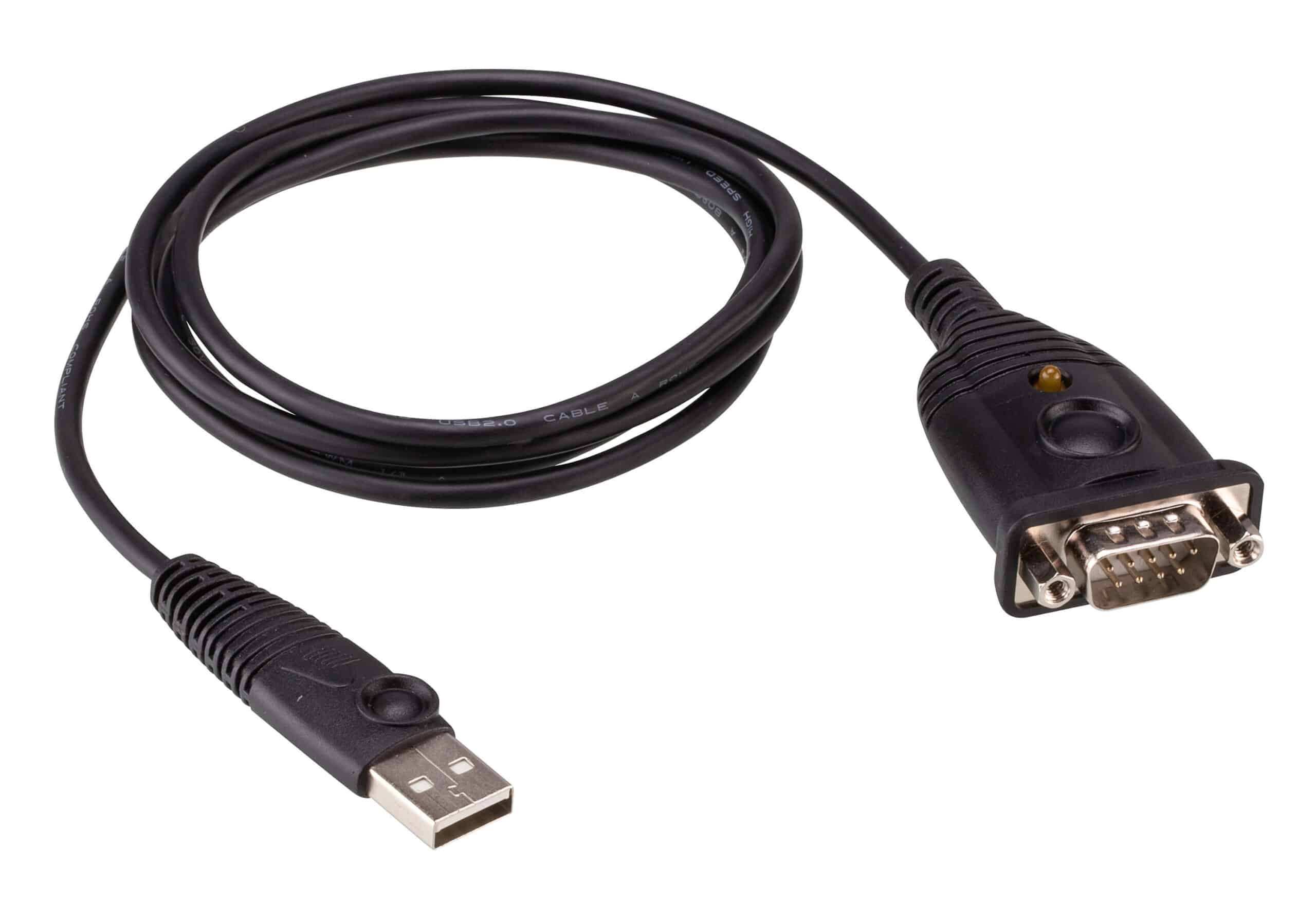 ATEN UC232AF USB Type-A RS-232 Zwart - Afbeelding 2