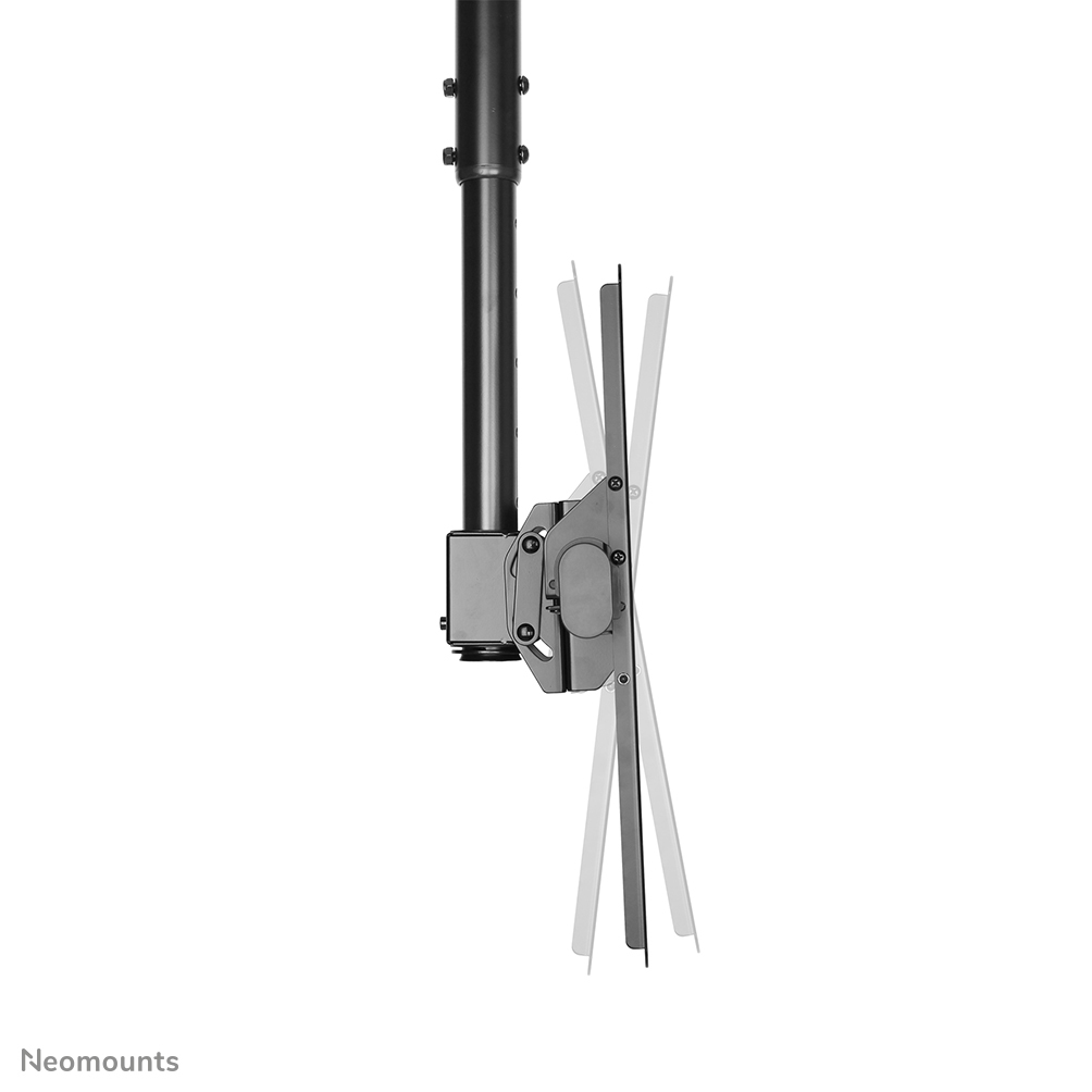 Neomounts NM-C440BLACK NeoMounts TV/Monitor Ceiling Mount, 32-60", 50 kg, 400x400 mm, hei - Afbeelding 4