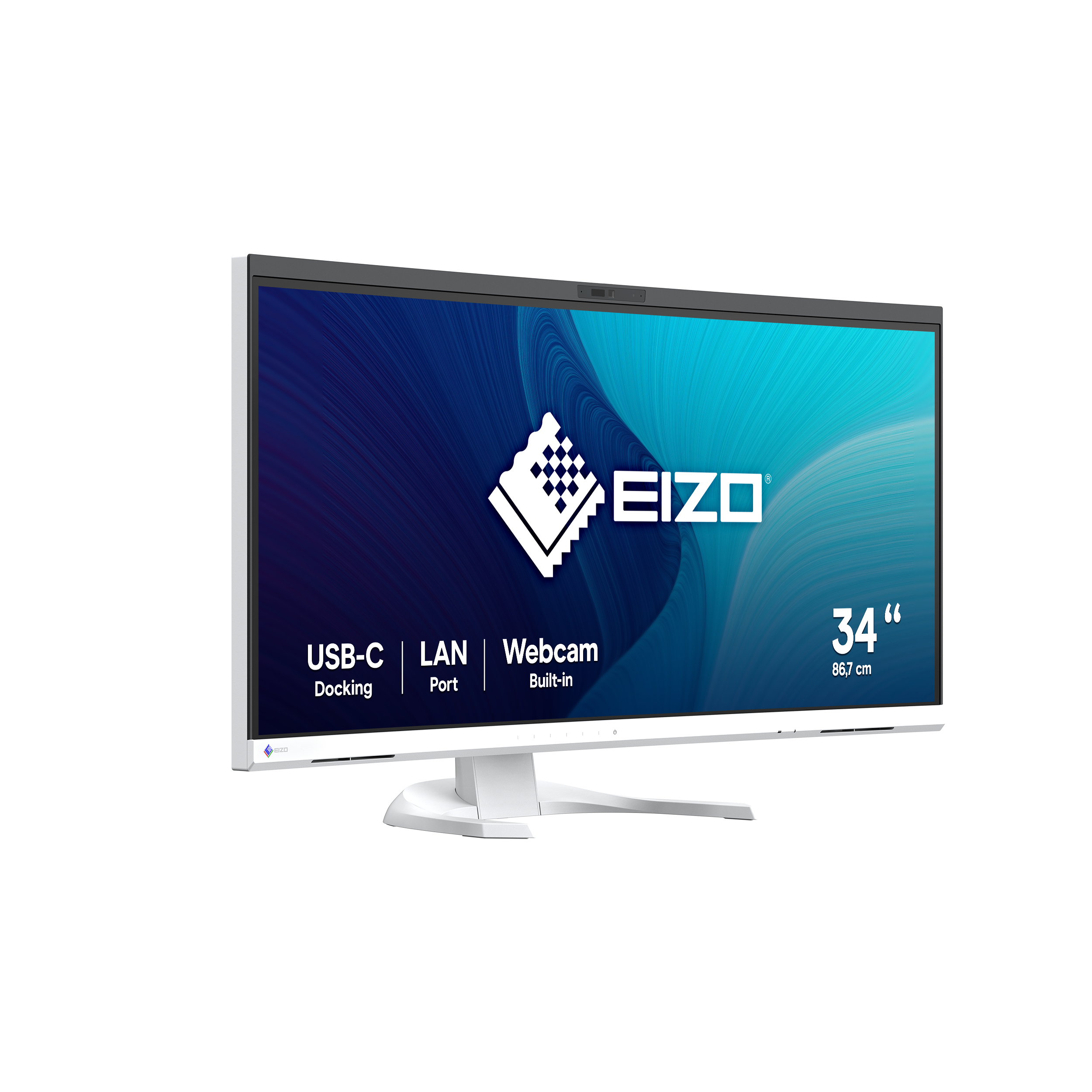 EIZO FlexScan EV3450XC-WT computer monitor 86,6 cm (34.1") 3440 x 1440 Pixels UltraWide Quad HD LCD Wit - Afbeelding 8