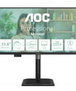 AOC 24P4CV computer monitor 60,5 cm (23.8") 1920 x 1080 Pixels Full HD LED Zwart