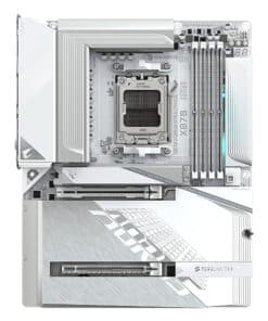 GIGABYTE X870 AORUS STEALTH ICE AMD X870 Socket AM5 ATX - Afbeelding 2
