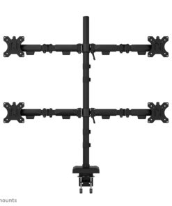 Neomounts DS60-600BL2-2 Quadruple monitorarm voor vier schermen 10-32" - Afbeelding 3