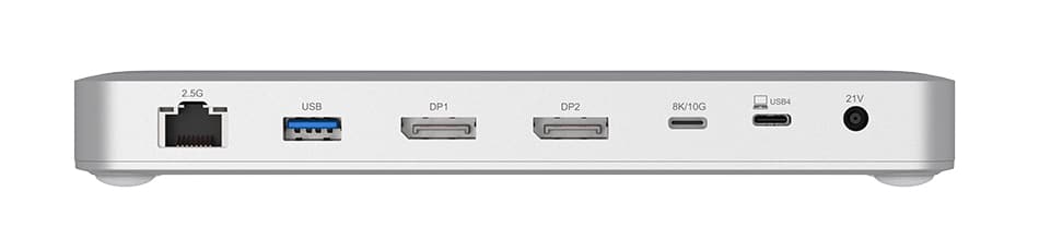 D-Link DUF-901/E laptop dock & poortreplicator Bedraad USB4 Grijs - Afbeelding 2