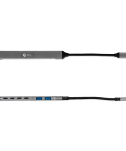 BakkerElkhuizen USB-C Hub 7-in-1 (3A+4C) - Afbeelding 2
