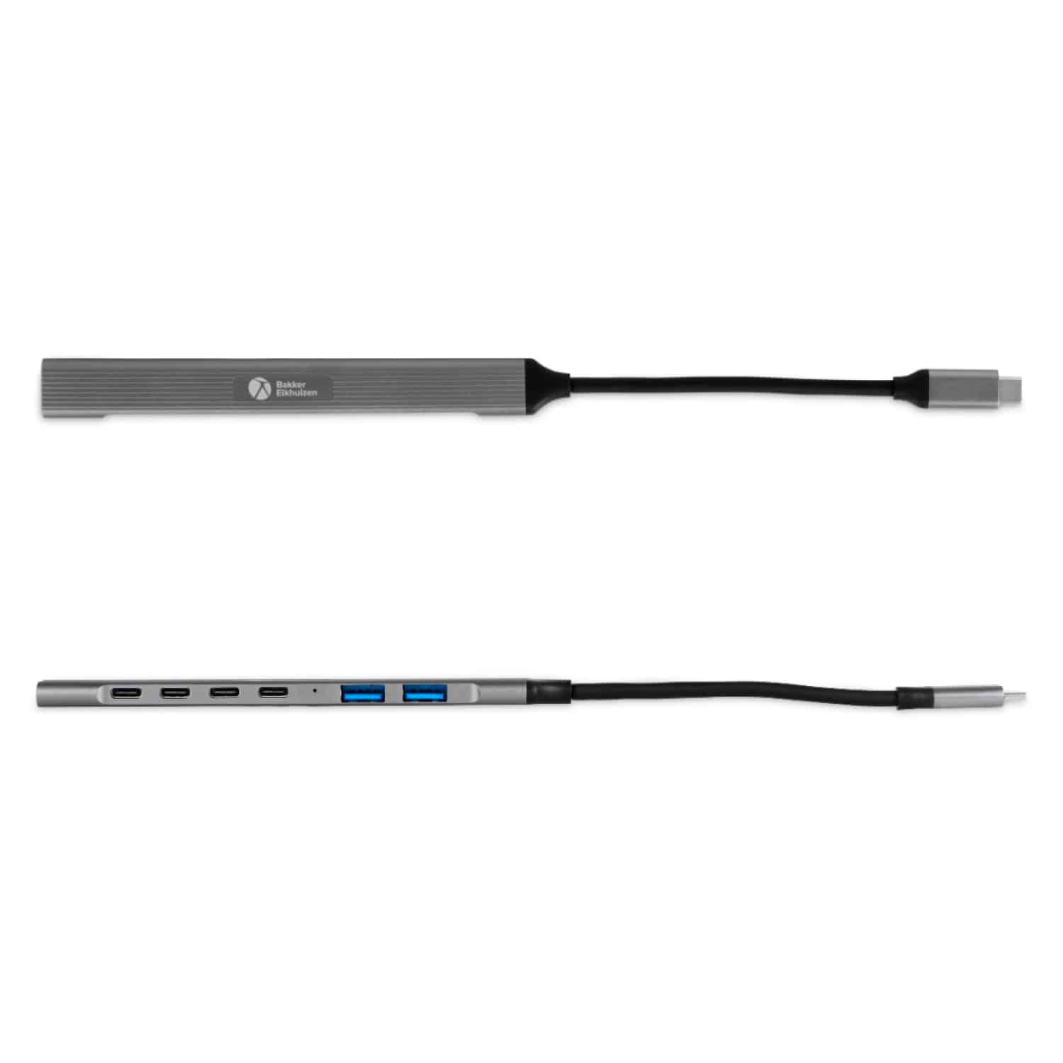 BakkerElkhuizen USB-C Hub 7-in-1 (3A+4C) - Afbeelding 2