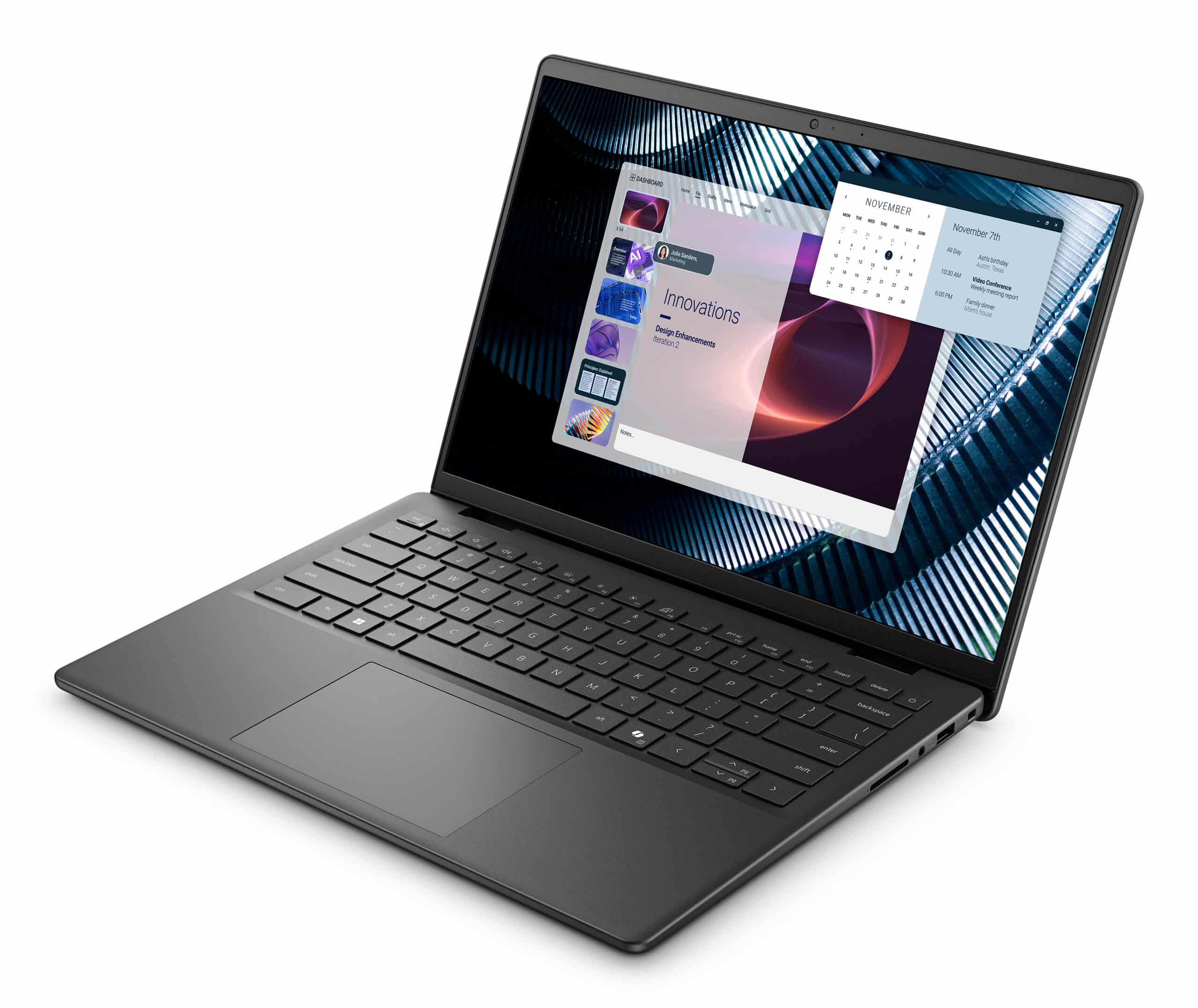 DELL Pro 14 Essential PV14250 Intel Core 7 150U Laptop 35,6 cm (14") Full HD+ 16 GB DDR5-SDRAM 512 GB SSD Wi-Fi 6 (802.11ax) Windows 11 Pro US International Zwart - Afbeelding 4