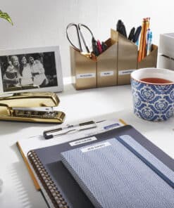DYMO LetraTag originele papieren labels | Zwart afdrukken op witte etiketten | 12 mm x 4 m | Zelfklevende multifunctionele labels voor LetraTag labelprinters | gemaakt in Europa - Afbeelding 4