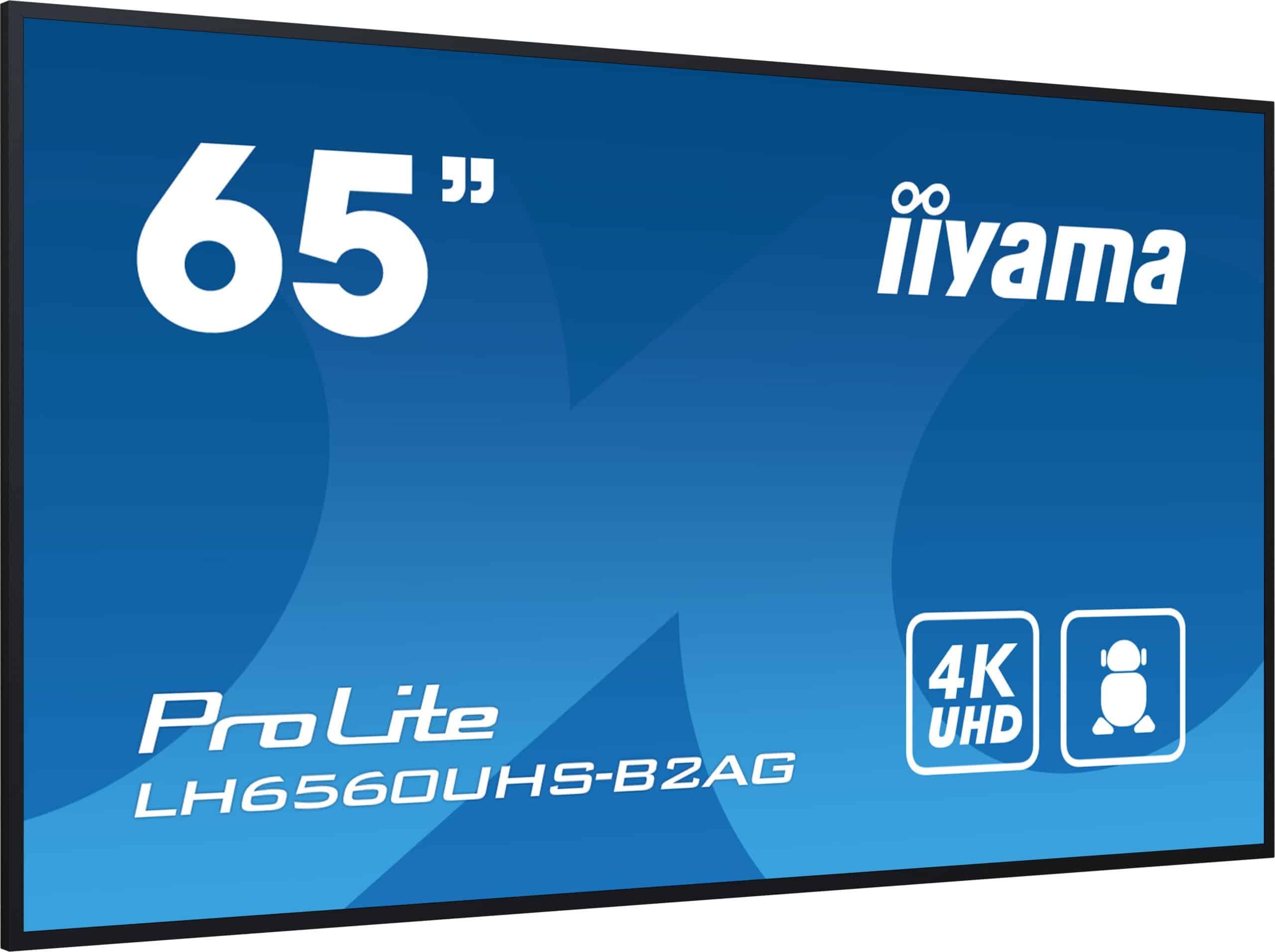 iiyama LH6560UHS-B2AG beeldkrant Digitaal A-kaart 163,8 cm (64.5") LED Wifi 500 cd/m² 4K Ultra HD Zwart Type processor Android 11 24/7 - Afbeelding 4