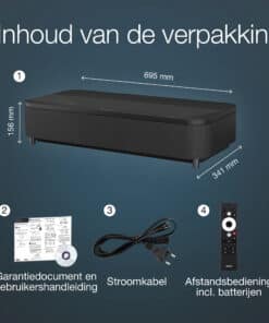Epson EH-LS800B 4K PRO-UHD smart laserprojector, 4000 lumen, scherm van maximaal 150 inch - Afbeelding 4