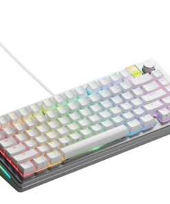 Glorious Gaming GMMK 3 PRO HE 75% Prebuilt toetsenbord Gamen USB QWERTY Amerikaans Engels Zilver