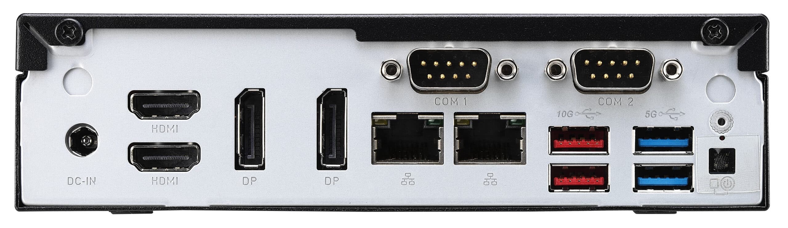 Shuttle Slim PC DH770, S1700, 2x HDMI, 2x DP, 2x 2.5G LAN, 2x COM, 8x USB, 1x 2.5", 2x M.2, 24/7 permanent gebruik, incl. VESA Barebone - Afbeelding 7