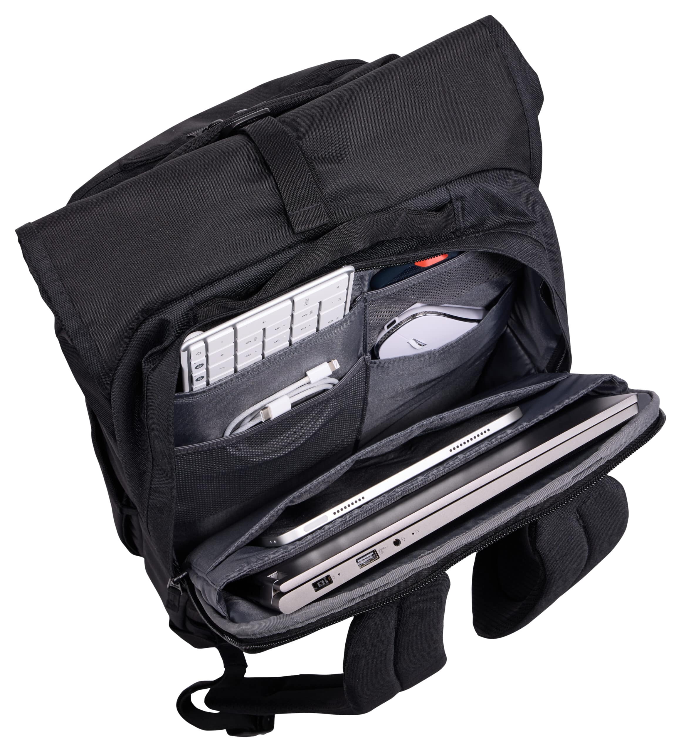 Case Logic VARIBP117 Black rugzak Casual rugzak Zwart Gerecycled polyester - Afbeelding 8