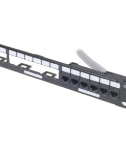 APC 1U datadistributiepaneel, beschikt over 4 distributiekabels voor 24 ports in totaal - Afbeelding 5