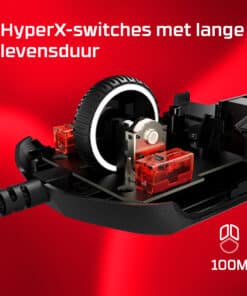 HyperX Pulsefire Haste 2 - gamingmuis (zwart) - Afbeelding 2