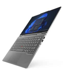 Lenovo ThinkPad X1 2-in-1 Gen 10 Aura Edition Copilot+ PC Intel Core Ultra 7 258V Hybride (2-in-1) 35,6 cm (14") Touchscreen 2.8K 32 GB LPDDR5x-SDRAM 1 TB SSD Wi-Fi 7 (802.11be) Windows 11 Pro Belgisch Grijs Laptop - Afbeelding 4