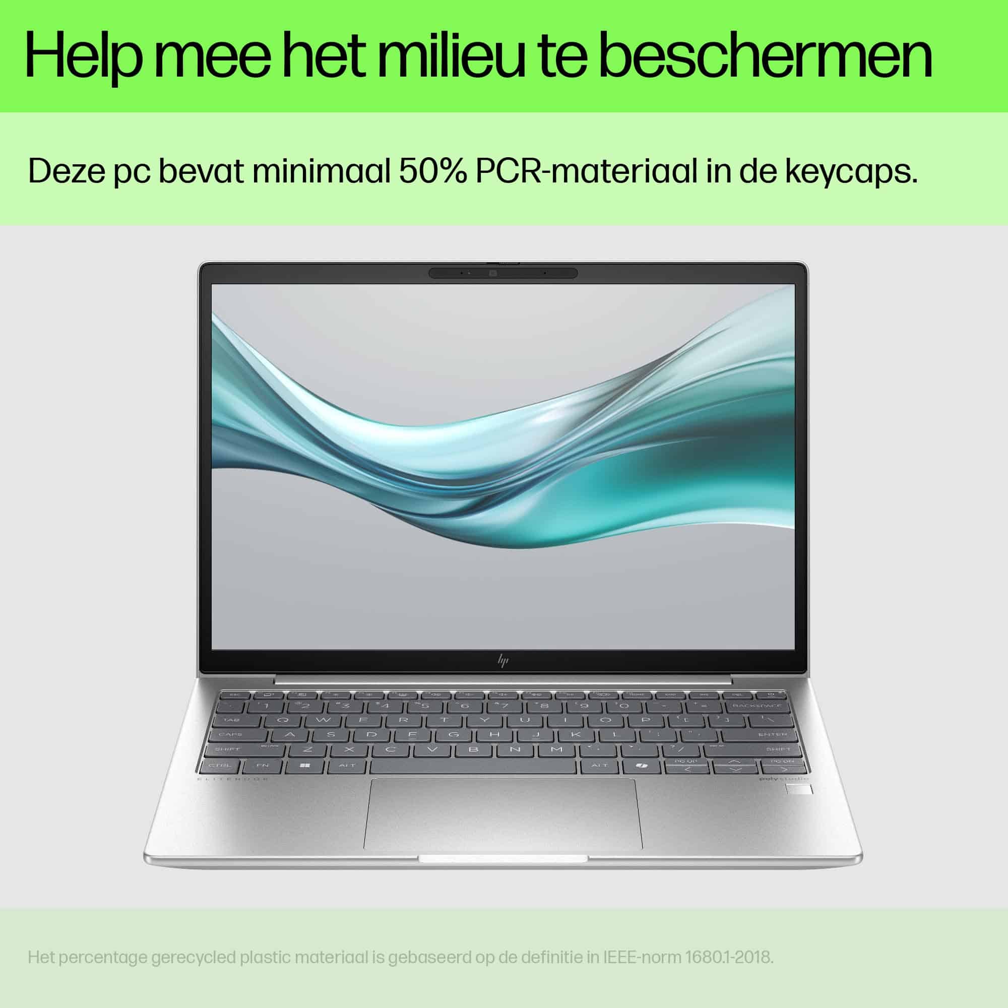 HP EliteBook 660 G11 Intel Core Ultra 5 125U Laptop 40,6 cm (16") WUXGA 16 GB DDR5-SDRAM 512 GB SSD Wi-Fi 6E (802.11ax) Windows 11 Pro AI PC Zilver - Afbeelding 2
