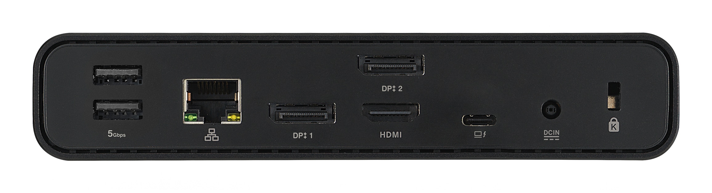 ASUS Triple Display USB-C Dock Duo DC301 Bedraad Zwart - Afbeelding 3