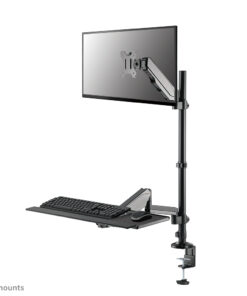 Neomounts DS90-325BL1 Zit-sta werkstation bureau 17-32" - gasveer