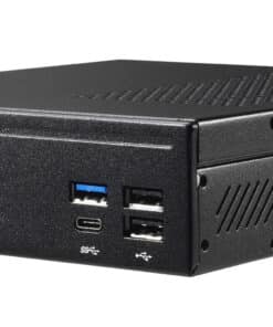 Shuttle Slim PC DH610, S1700, 1x HDMI, 2x DP, 1x 2.5", 2x M.2, 2x LAN (Intel 1G + 2.5G), 2x COM, 24/7 permanent gebruik, incl. VESA Barebone - Afbeelding 3