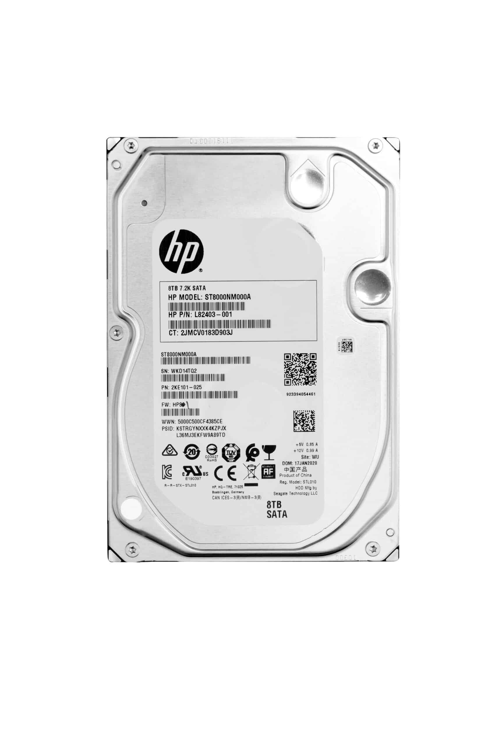 HP 8TB 7200RPM SATA 3,5" Enterprise - Afbeelding 2