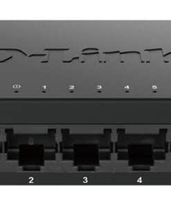 D-Link DGS-105GL/E netwerk-switch Unmanaged Gigabit Ethernet (10/100/1000) Zwart